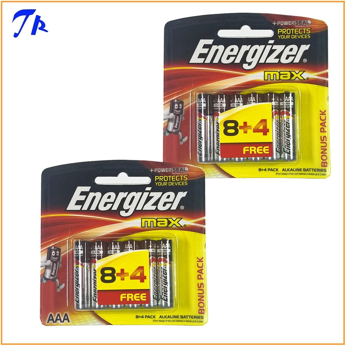 [HCM]2 vỉ pin AAA Energizer alkaline ( vỉ 12 viên )