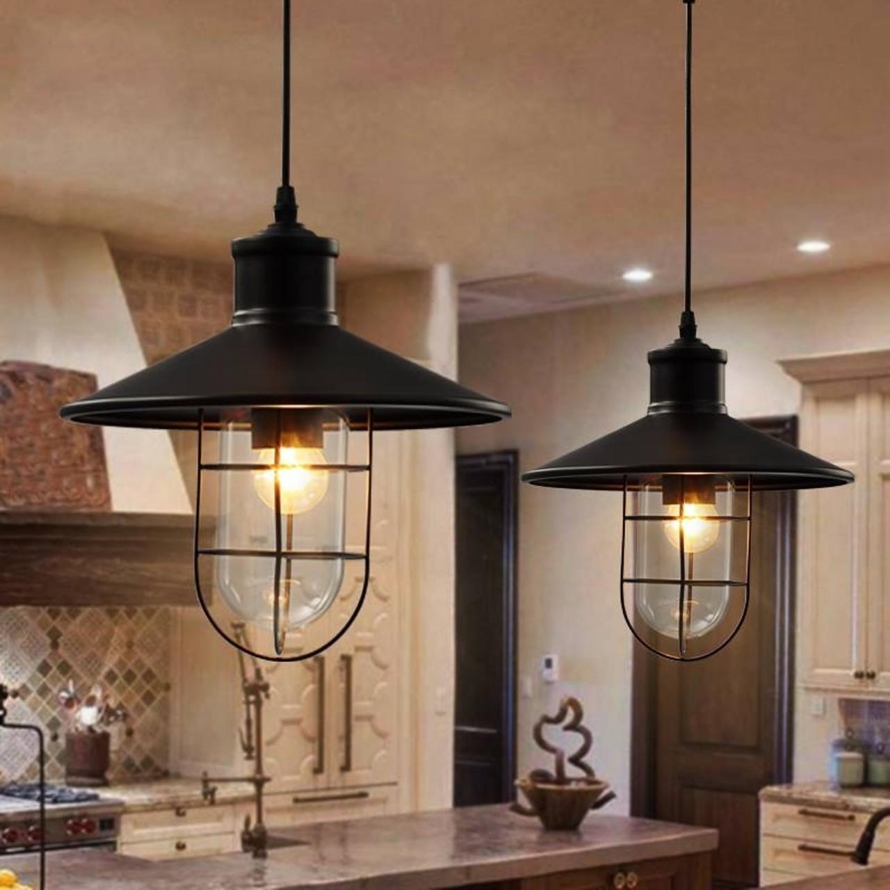 Đèn thả trần trang trí nhà quán cà phê THCN66 (Tặng kèm 1 bóng Led Edison 4w)