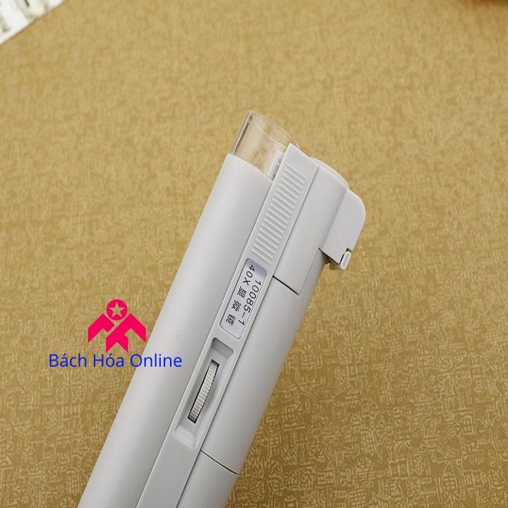 Kính lúp mini 100x có thước đo