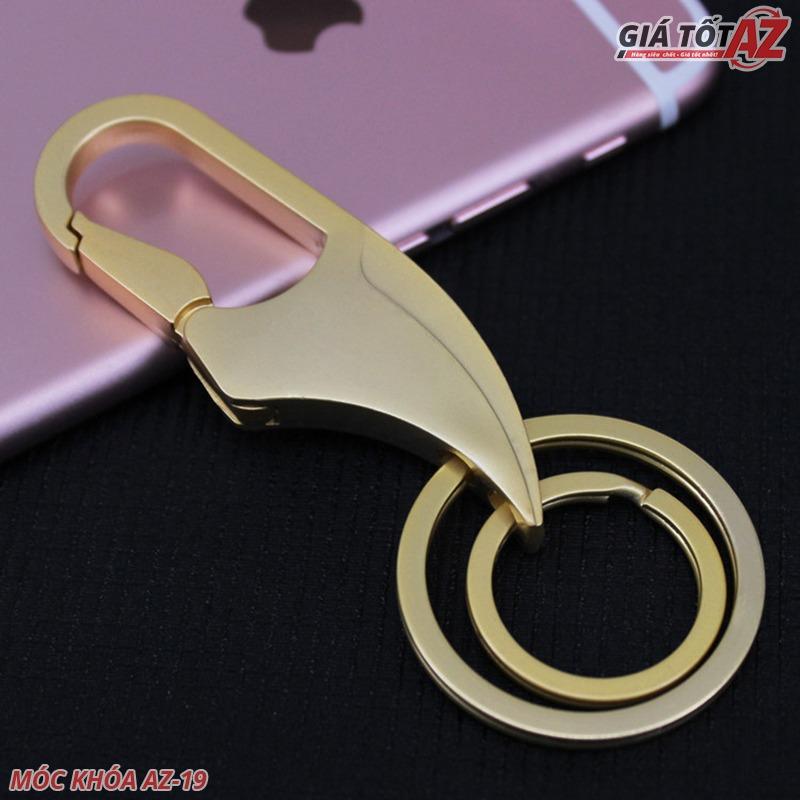Móc treo chìa khóa đẹp và độc - Mẫu AZ-19 (Mầu vàng sang trọng)