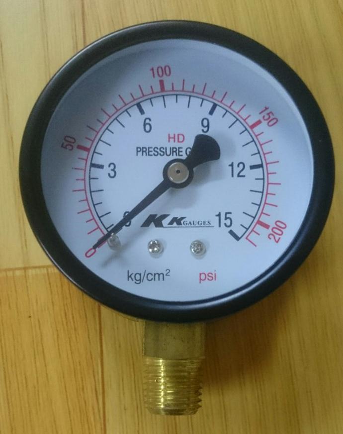 Đồng hồ đo áp suất 15 Kg