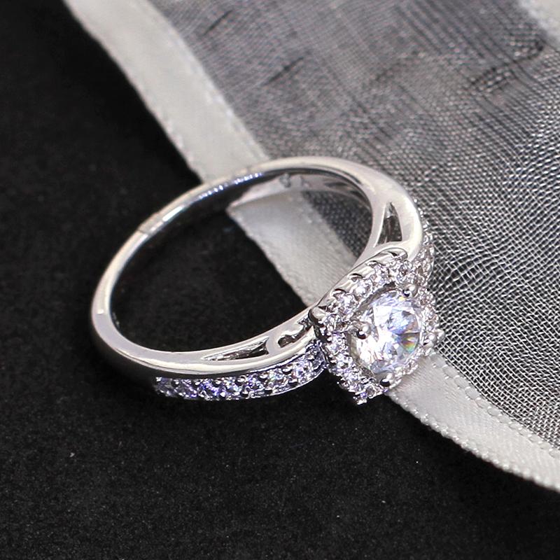 Nhẫn mạ Bạc cao cấp Tuesday Love MK174