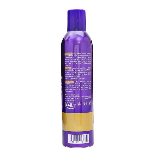 Keo xịt tóc Lacei Hair Styling Spray 350ml (keo cứng)