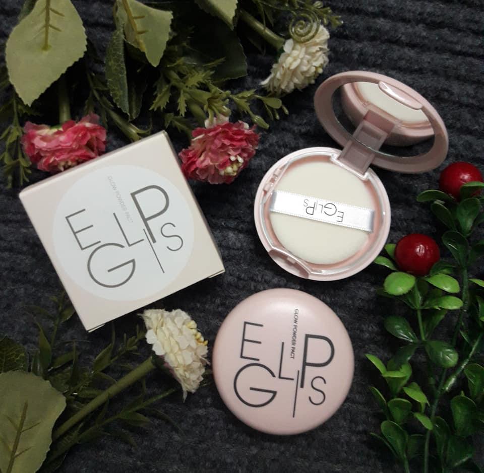 [HCM]Phấn phủ Eglips Glow Powder Pact ( hộp hồng)