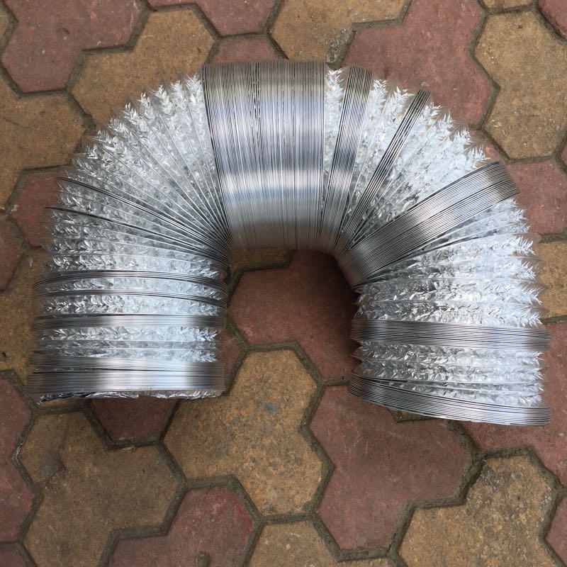 Ống gió bạc thông khói, thông khí phi 250 (lắp vừa ống phi 250)