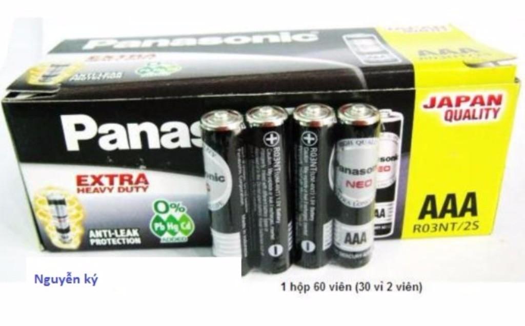 [Combo]  4 viên pin AAA panasonic carbon R03NT/2S - Điện Việt