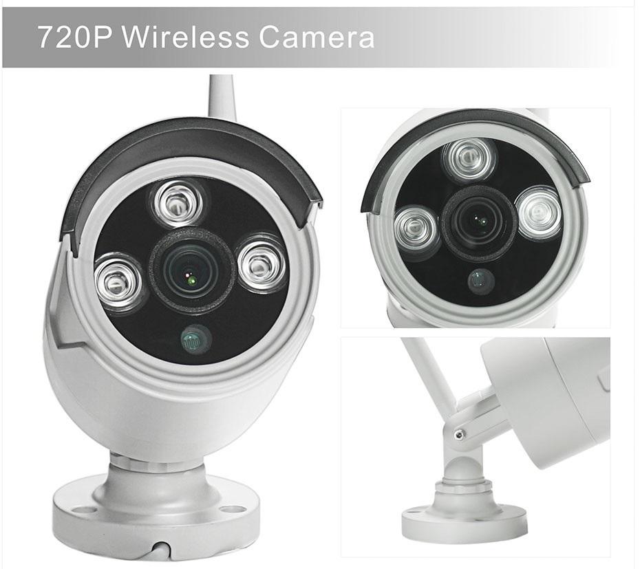 [HCM]Bộ 4 Camera WIFI 1080P + Đầu Ghi NVR HD