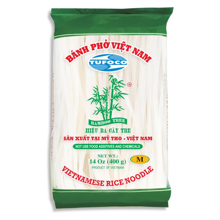 10 gói bánh phở sấy khô Ba cây tre size M không có chất bảo quản xuất khẩu
