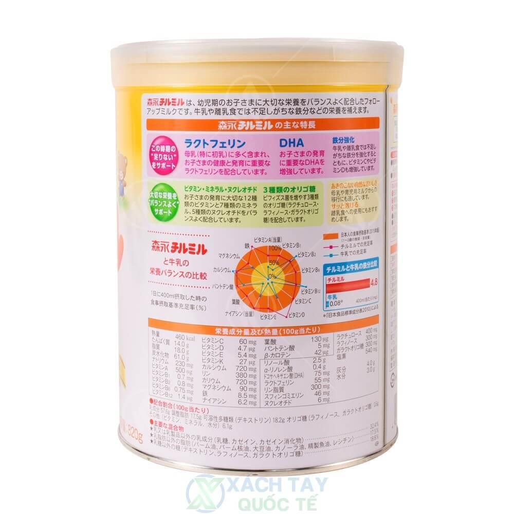 Morinaga số 9 (nội địa) dành cho bé từ (1-3 tuổi )