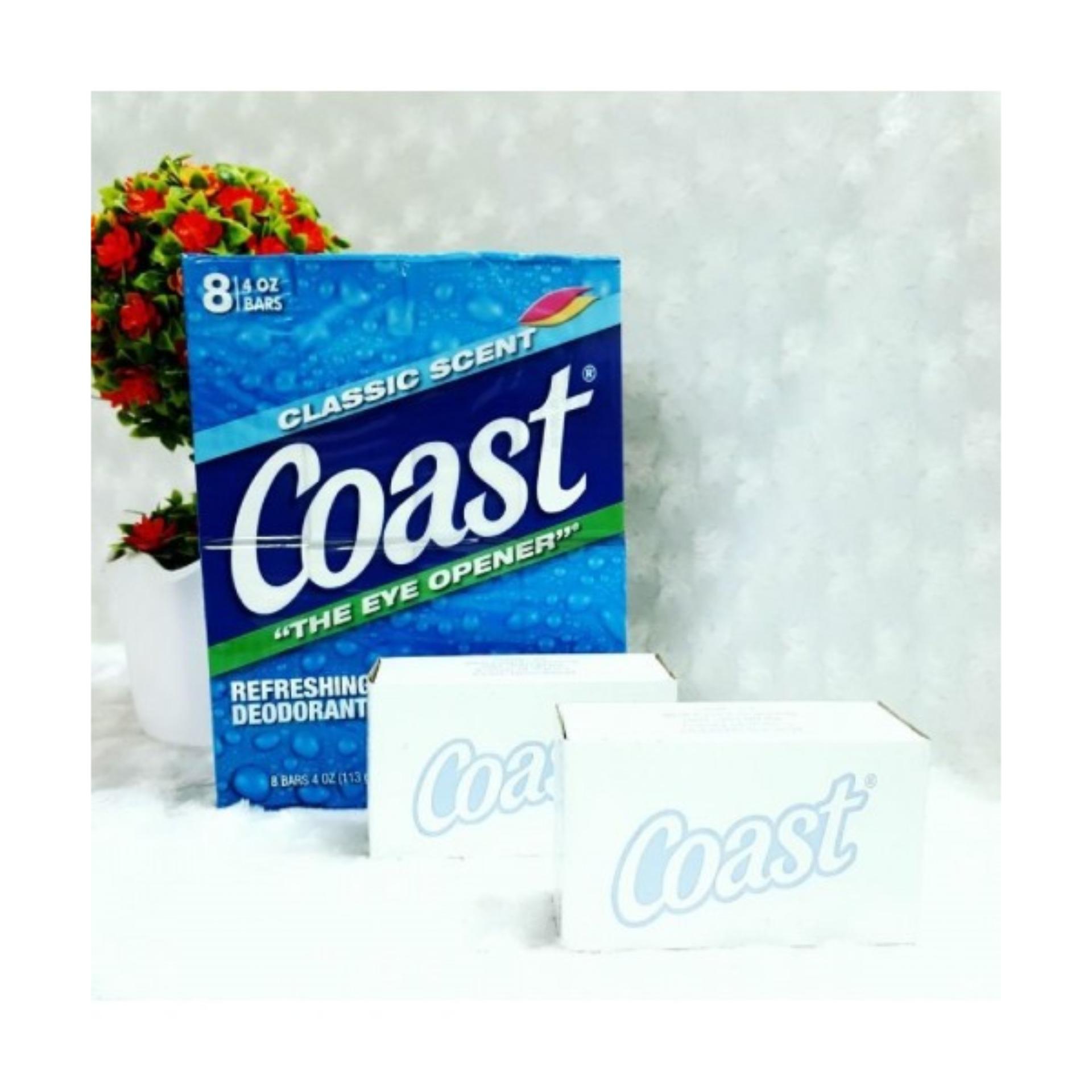 Bộ 2 Xà Bông cục Coast 113g của Mỹ