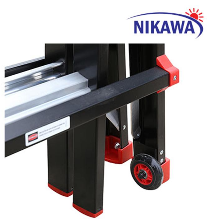 Thang nhôm gấp trượt Nikawa Nhật Bản NKB44 - 4,3m Tải trọng 250kg