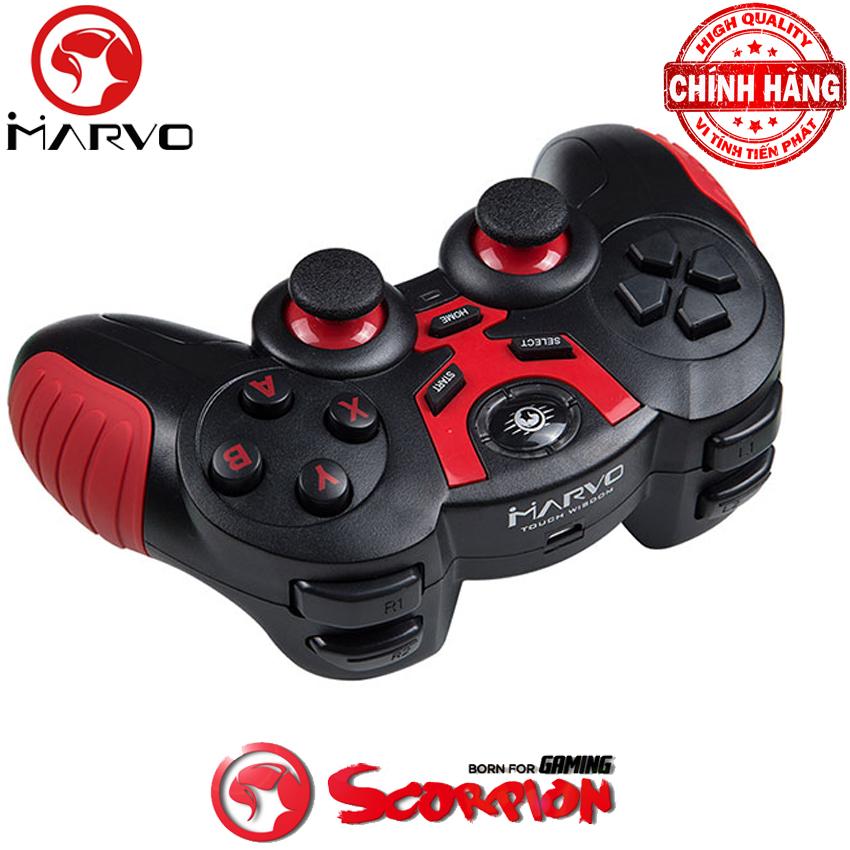 Tay cầm chơi game không dây bluetooth Marvo GT-60 .