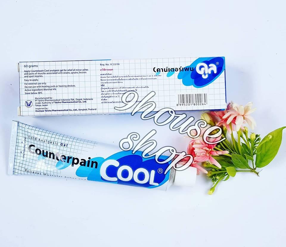 (Xanh 60gr) xoa bóp Counterpain Cool Thái Lan (nóng & lạnh)