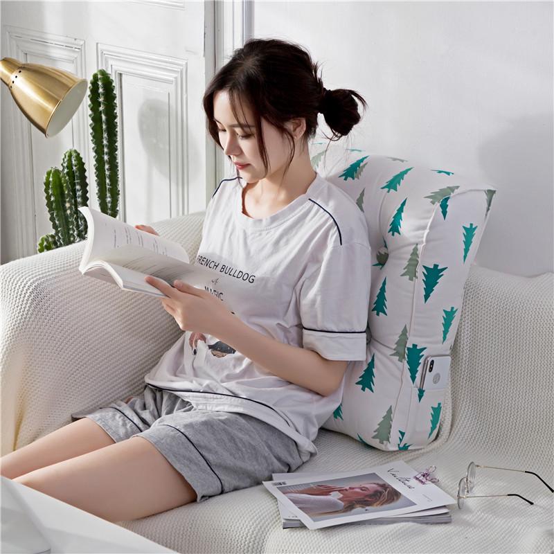 Bắc Âu Tối Giản 100% Cotton Cửa Sổ Lồi Sử Dụng Cho Xe Đệm Tựa Gối Tựa