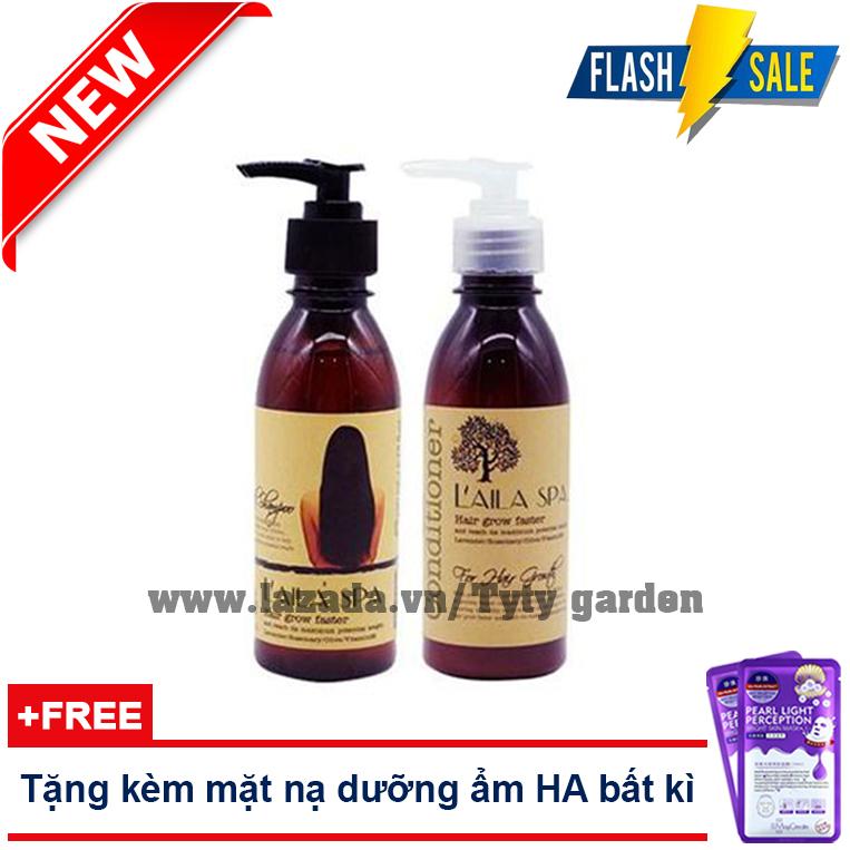 COMBO Dầu GỘI XÃ THẢO MỘC LAILA SPA  200ml TRỊ RỤNG TÓC GIÚP MỌC TÓC [ BÁN CHẠY] 
