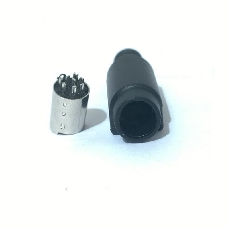 Đầu hàn jack cắm Mini DIN 8PIN dương (đầu hàn cáp 8PIN) 2 chiếc