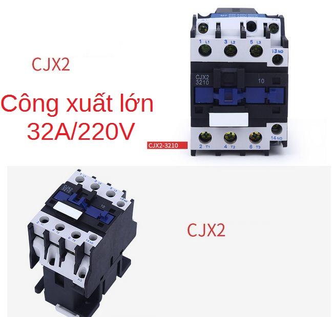 Khởi động từ 2p 32A 220V CJX2 contactor