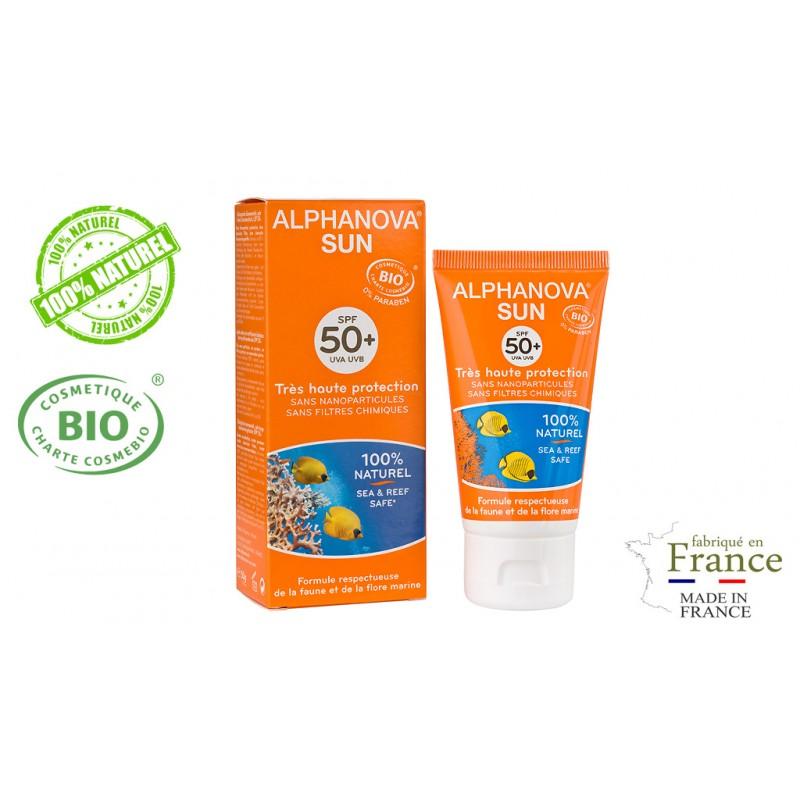 Kem chống nắng hữu cơ Alphanova SPF50 tuýp 50ml