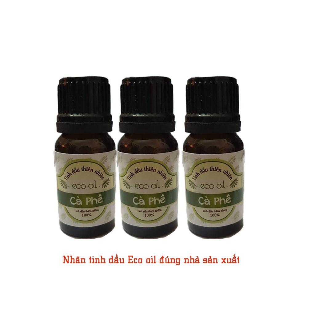 Combo 3 chai tinh dầu cà phê Eco oil 10ml