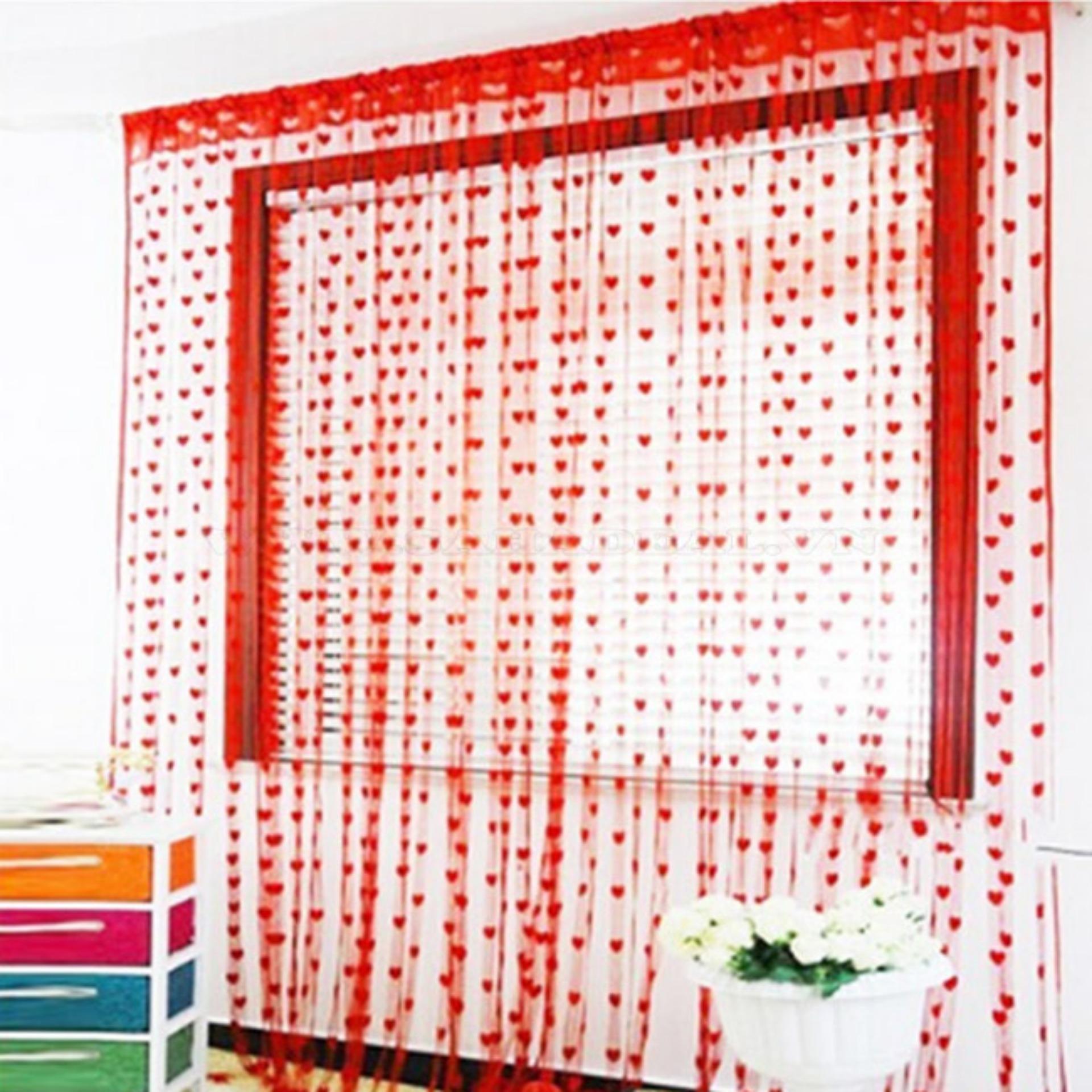 Rèm Cửa Trái Tim Love
