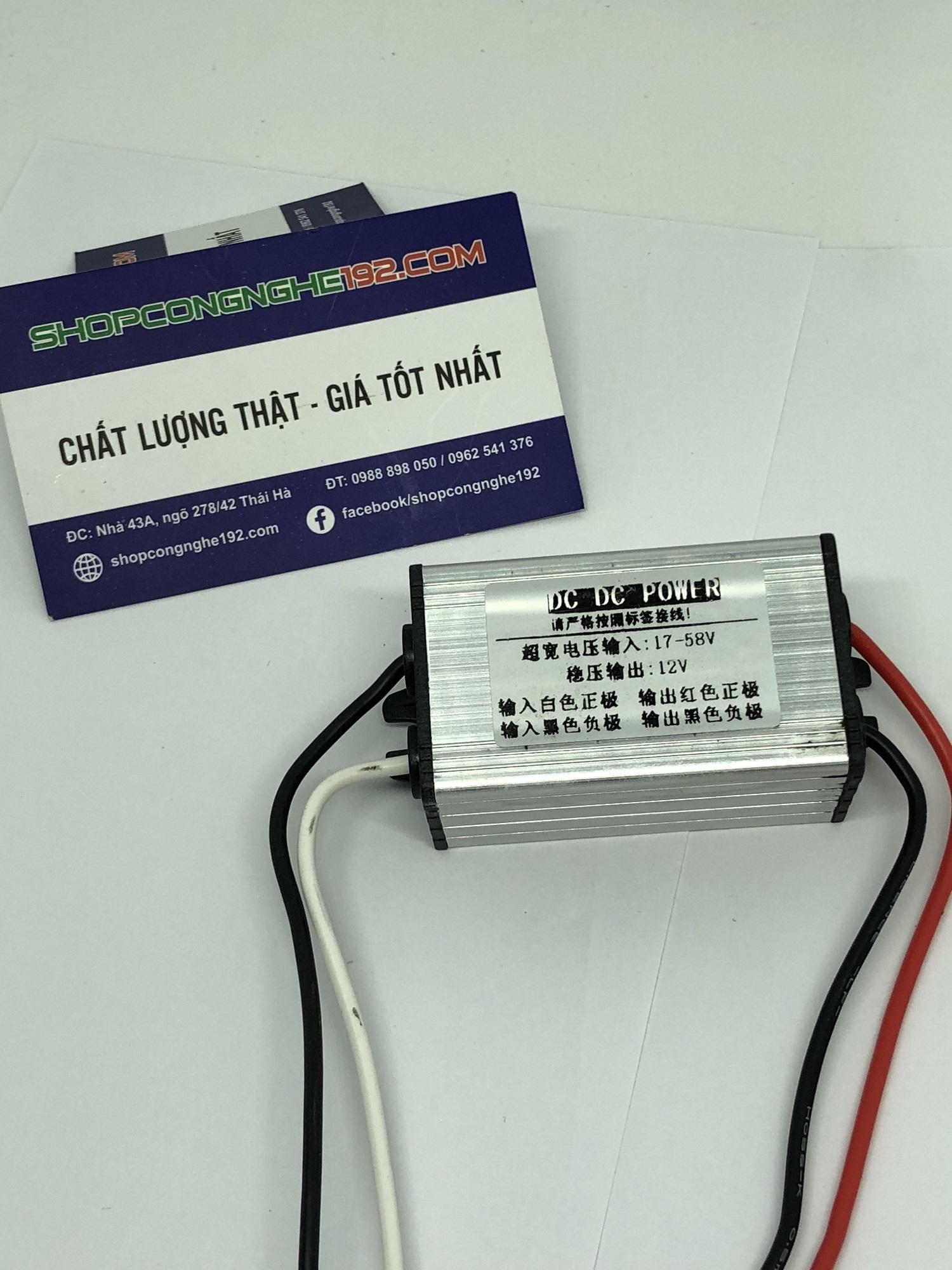 Bộ chuyển đổi nguồn điện 24v xuống 12v 6a