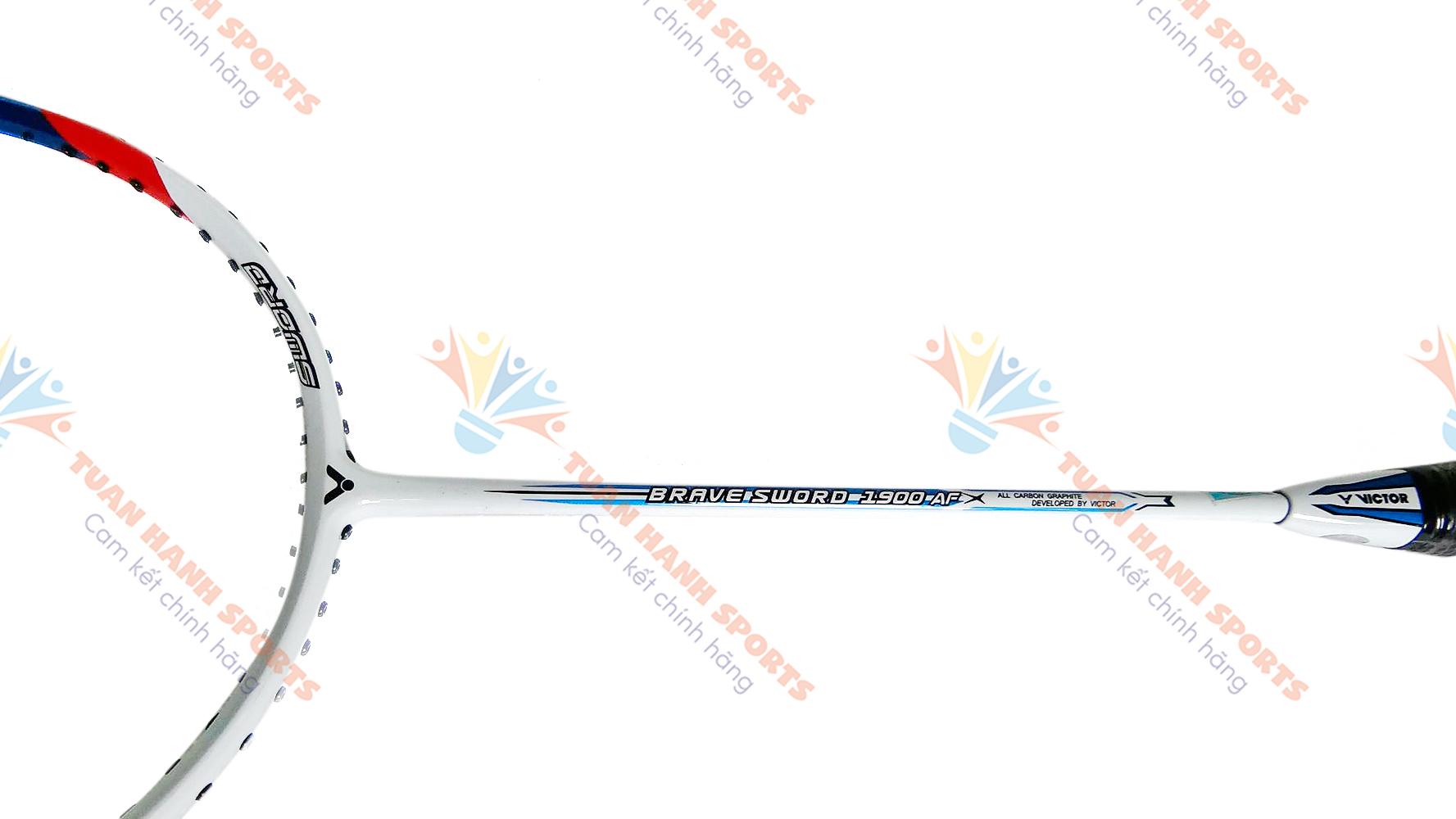 Vợt cầu lông Victor Brave Sword 1900 AF (Trắng Xanh)