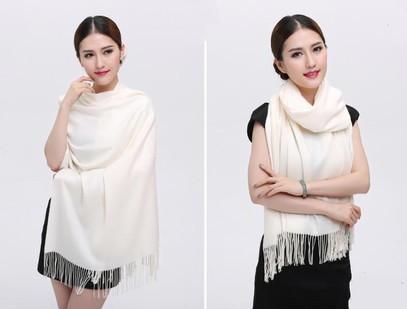 Khăn choàng cổ Cao cấp  cashmere một màu 01