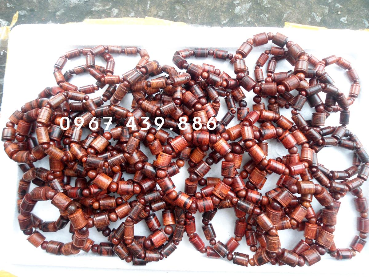 Vòng tay gỗ sưa dây đốt trúc 10ly