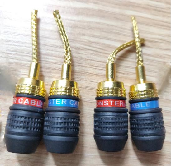 Bộ 4 Jack Loa Mỏ Chim Monster Cao Cấp Đồng Nguyên Chất dạng mềm