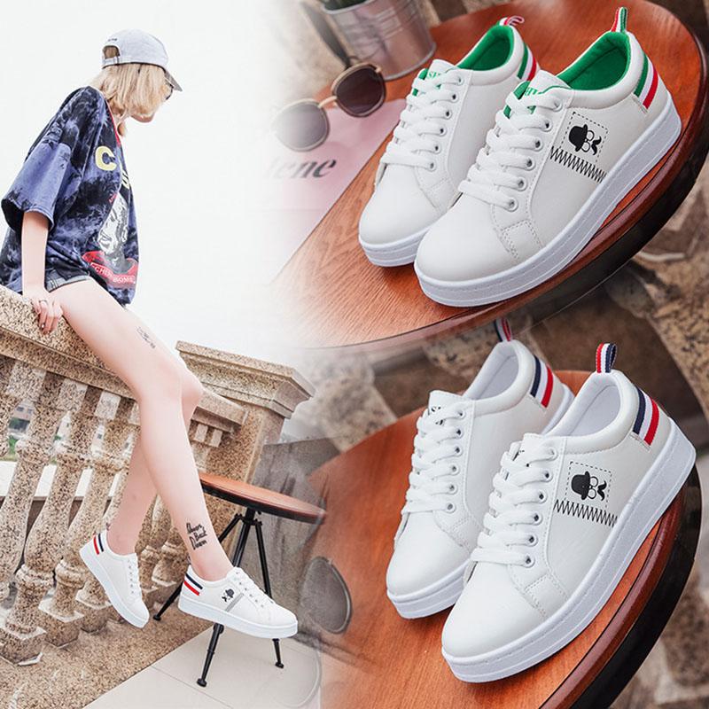 Giày thể thao sneaker nữ gót màu cực hot hit