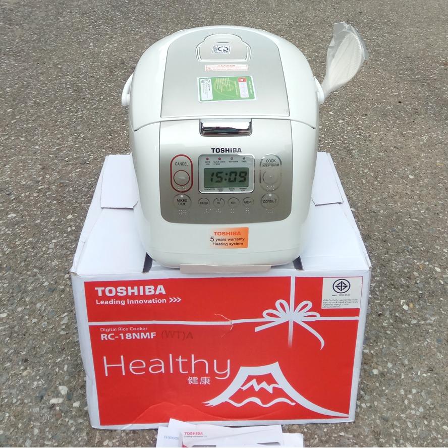 Nồi cơm điện tử Toshiba RC-18NMF(WT)A Thailand