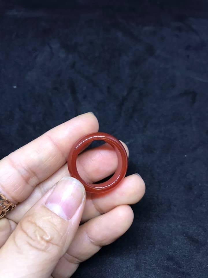 [HCM]NHẪN ĐÁ MÃ NÃO ĐỎ