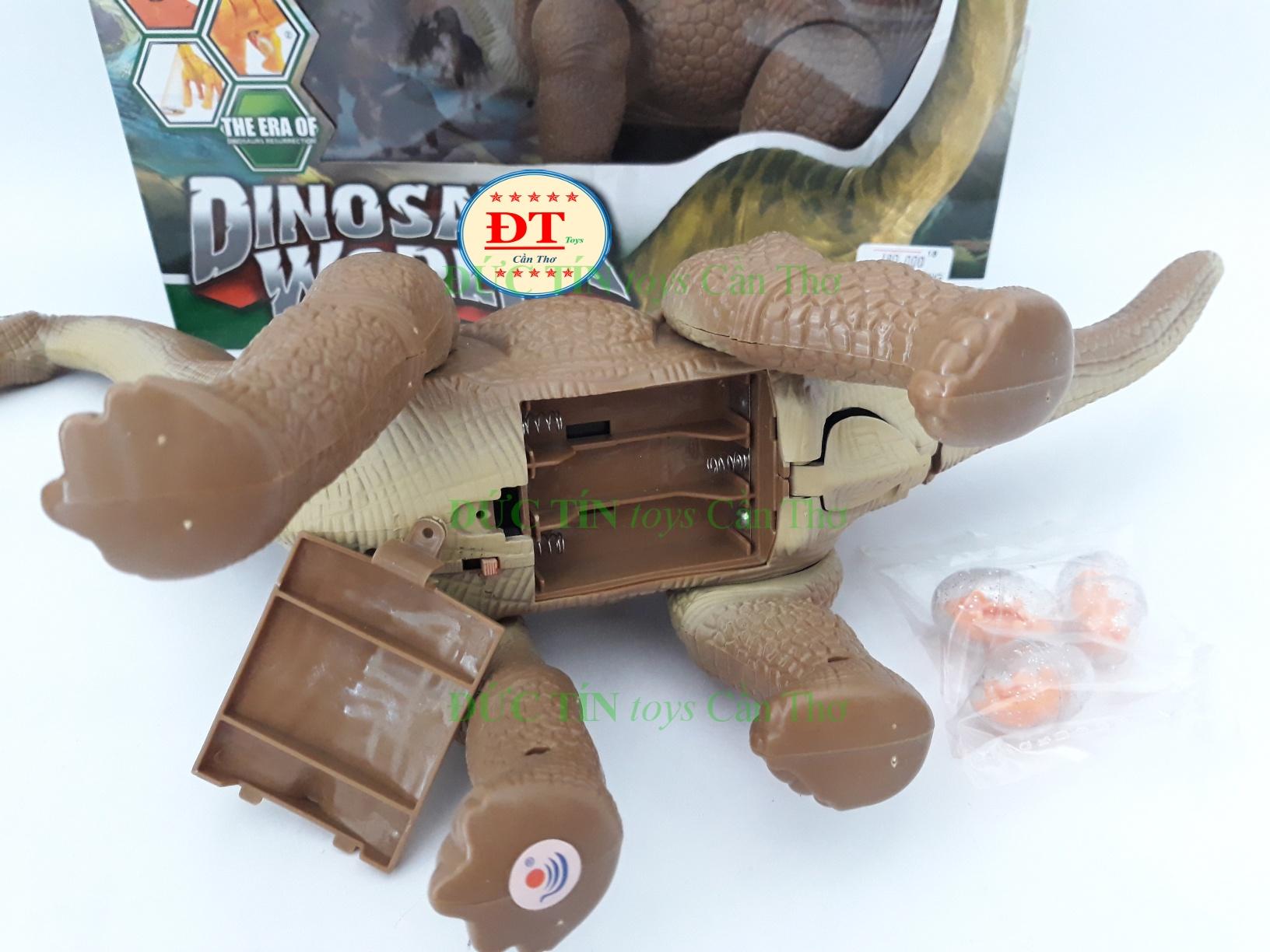 ĐỒ CHƠI KHỦNG LONG ĐẺ TRỨNG PIN NHẠC ĐÈN BIG SIZE