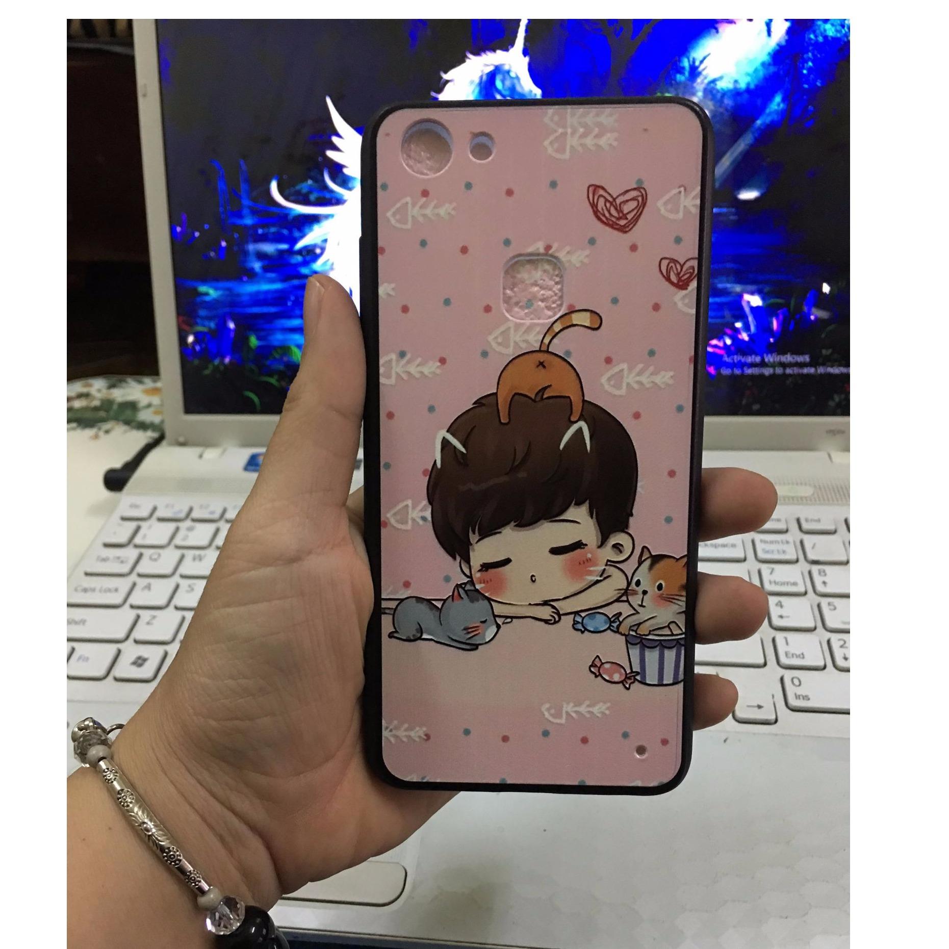 Ốp lưng thời trang in hình cho Vivo v7