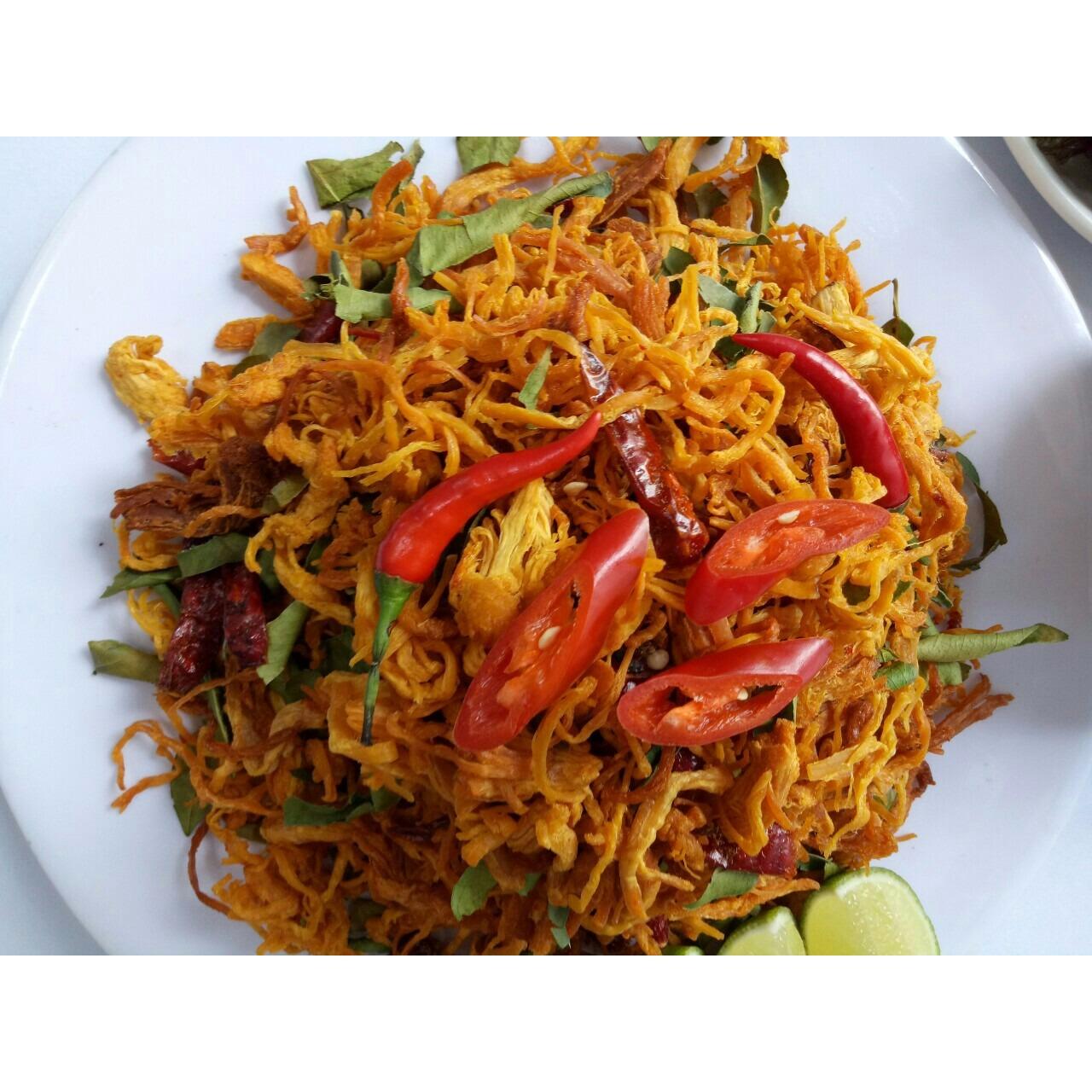 500g khô gà xé cay lá chanh