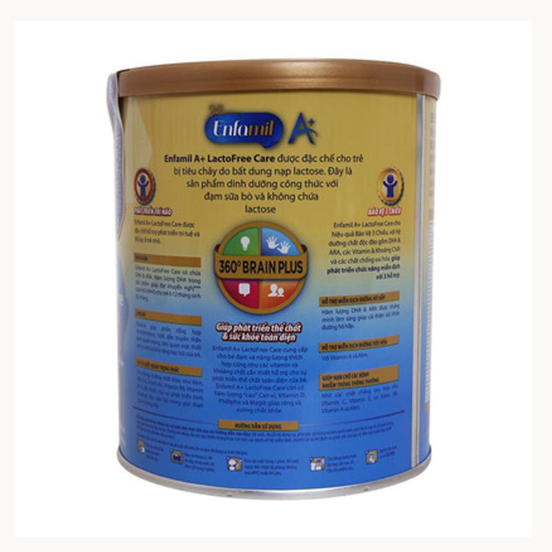 [HCM]Sữa Enfamil A+ Lactofree Care 360 Brain Plus số 1 - 400g
