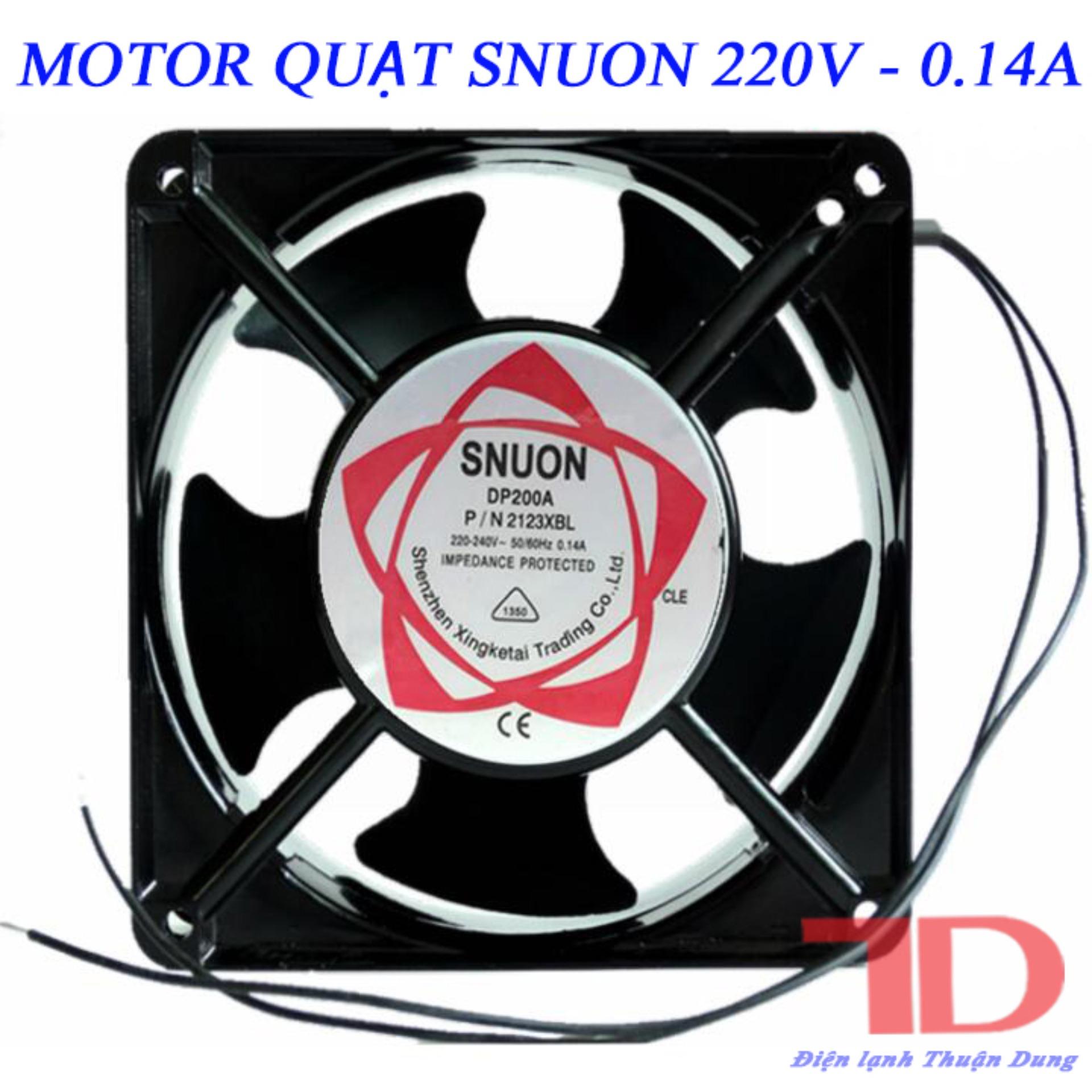 Quạt SNUON Tản Nhiệt/Thông Gió 220/240V-0.14A - Điện Lạnh Thuận Dung