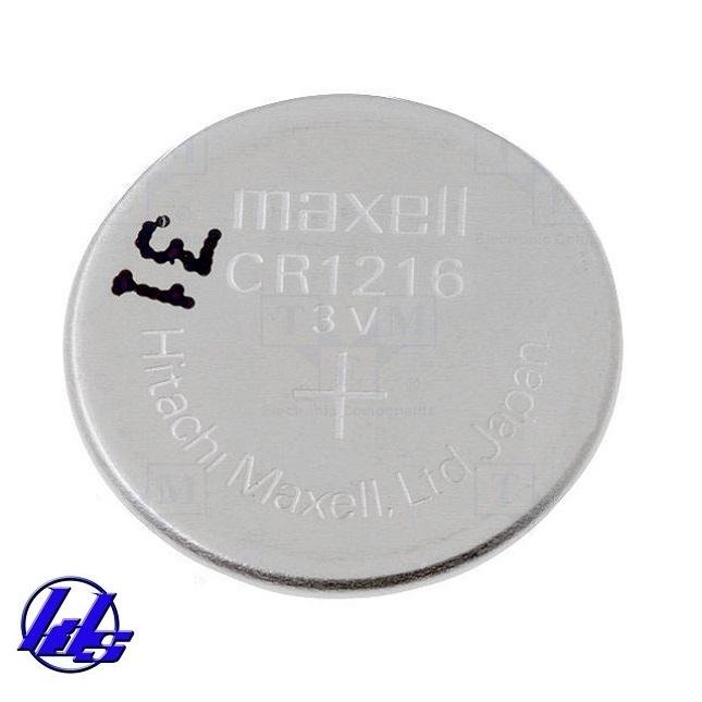 Pin CR1216 Maxell  Lithium 3V - Vỉ 5 viên