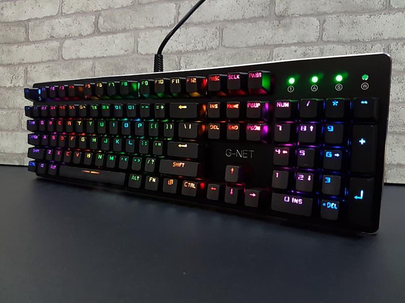 Phím cơ quang học Gnet K89 RGB