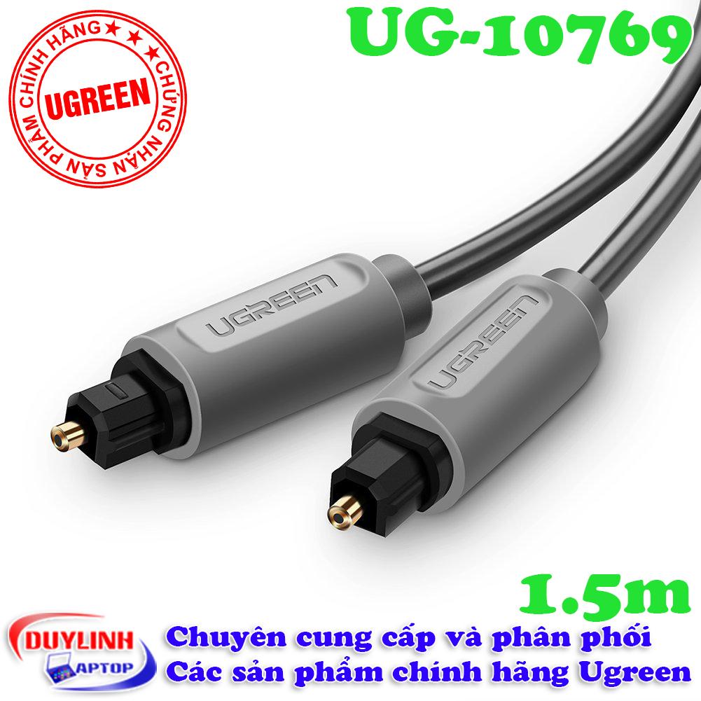 Dây Audio quang  Optical Ugreen 10769 - 1.5M (Xám)