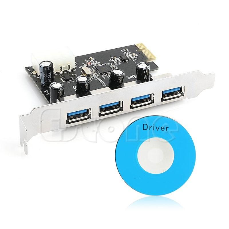 Card PCI EX To USB 3.0 4 Cổng