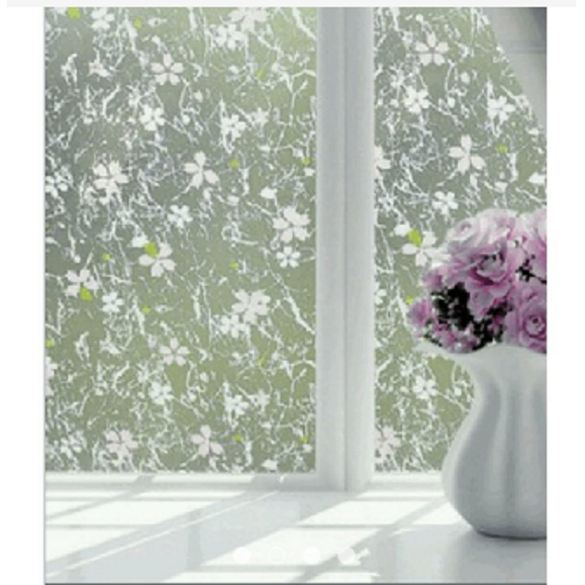 Giấy dán kiếng khổ 5mx45cm Hoa bay