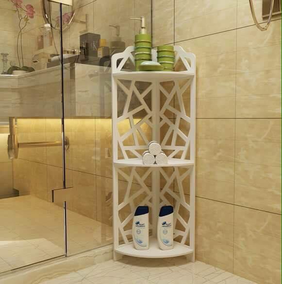 Kệ góc 3 tầng mắt lưới loại lớn - 9637