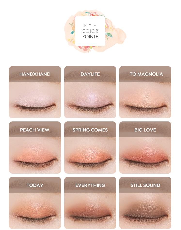 [HCM]Phấn mắt apieu eye color pointe (Số 1 - Just Blooming)