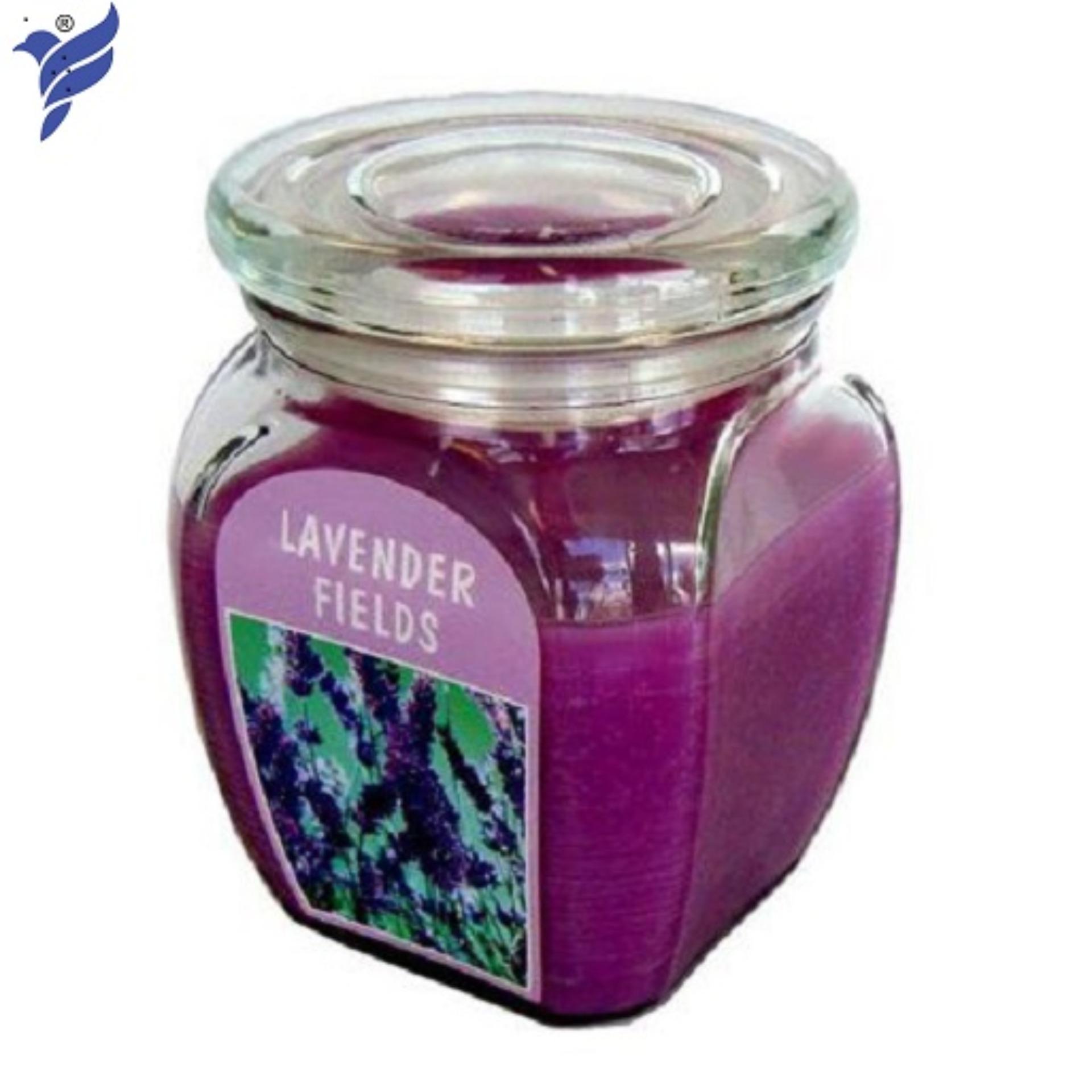Hũ nến thơm Bolsius Lavender Fields BOL8022 540g (Hoa oải hương)