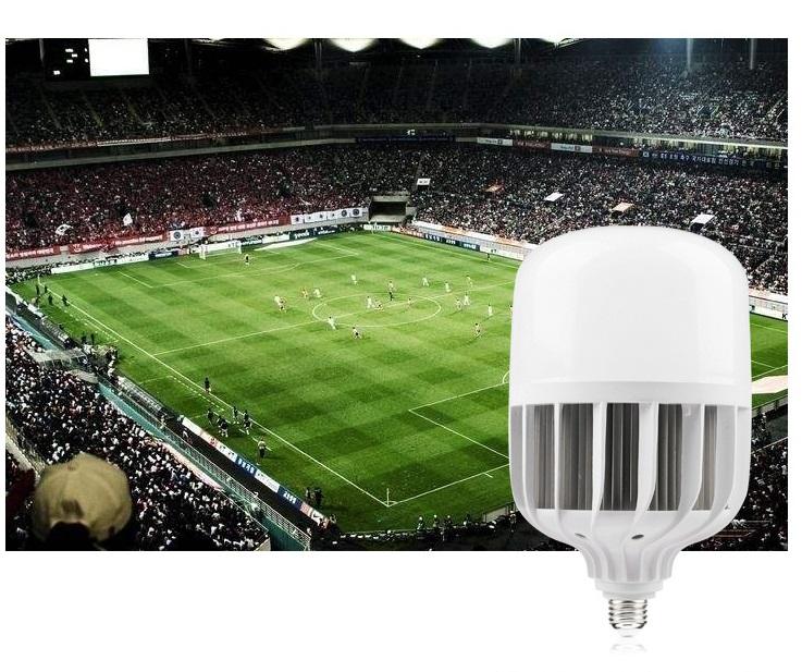 Trọn Bộ 5 Bóng Đèn Led Trụ Trắng 50W Siêu Tiết Kiệm