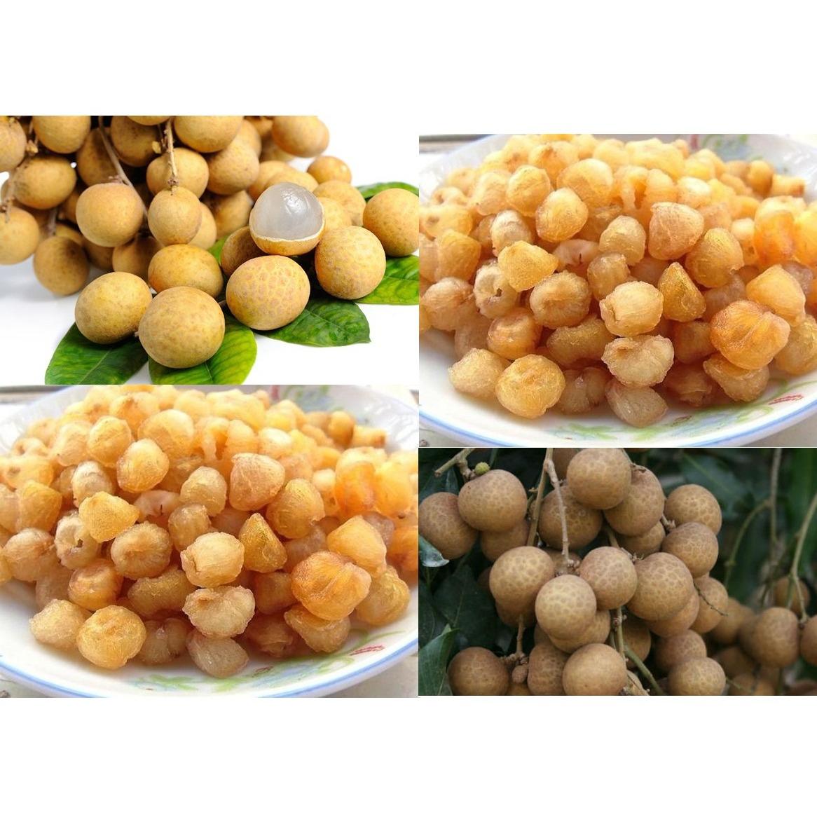 Long nhãn lồng - hưng yên - loại 1 thơm ngon 2 túi x 200g