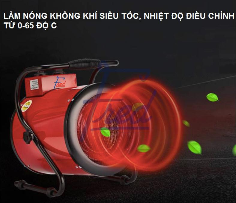 Máy quạt sấy gió nóng FRED FR-C3/1