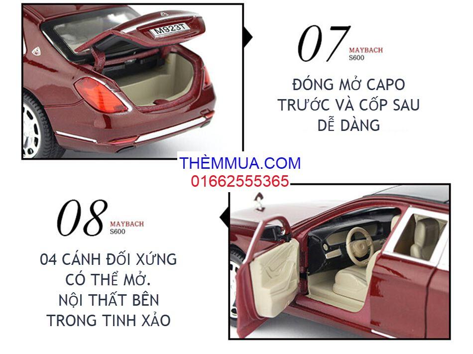 XE MÔ HÌNH S600
