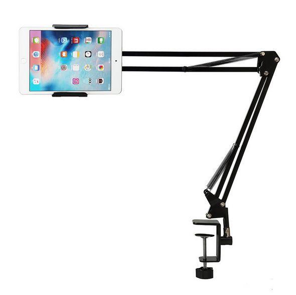 Giá đỡ điện thoại ipad kẹp đầu giường cạnh bàn đa năng xoay 360 độ điều chỉnh mọi góc độ